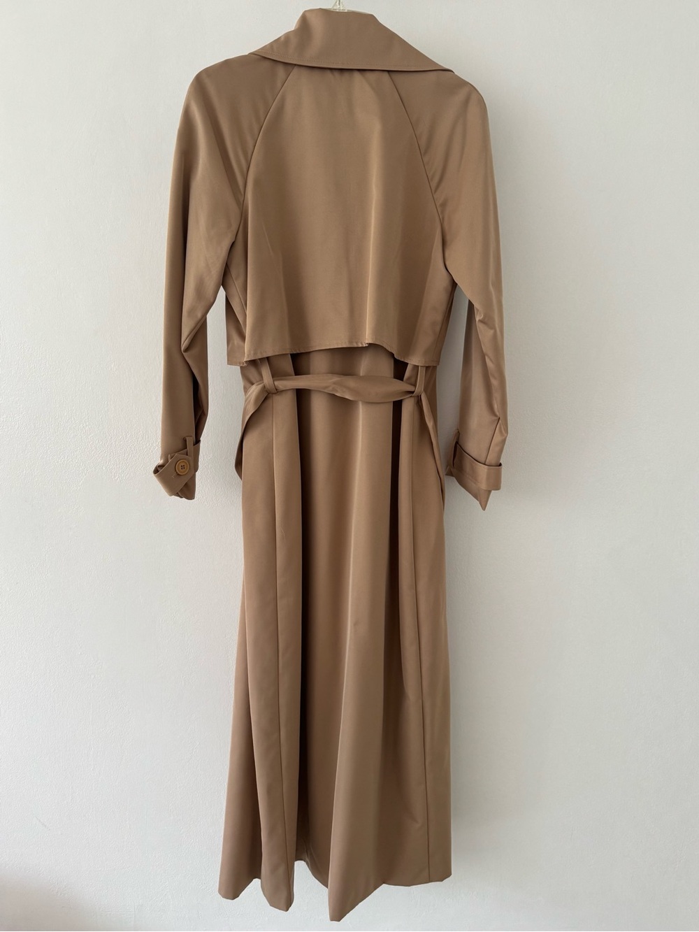 Nasty Gal Camel Trench Coat— NEVER USED - Picture 2 of 2